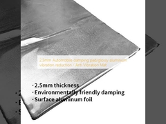 2.5 mm Podkładka tłumiąca pojazdy/glans aluminium zmniejszający wibracje/Matka antywibracyjna