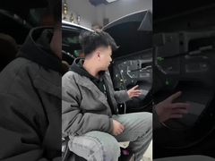 2.5mm kwadratowa wytłaczana mata antywibracyjna do samochodu / Izolacja akustyczna i termiczna do pojazdów / Ca