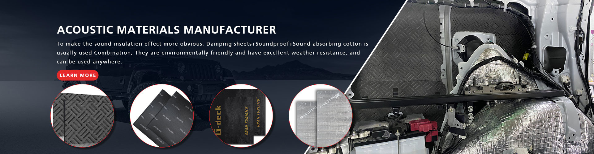 jakość Izolacja dźwiękowa i cieplna samochodów fabryka