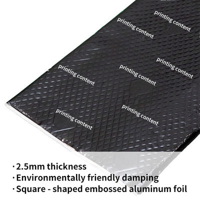 Dobra cena 2.5mm redukcja drgań samochodowych / folia aluminiowa z drukiem dwukolorowym / Auto Acoustic Pad w Internecie